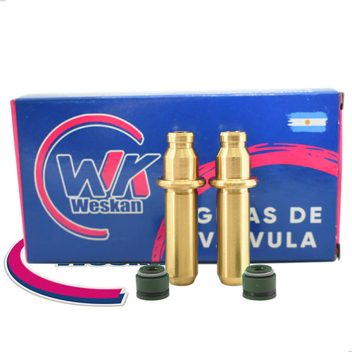 Guias De Válvulas Honda Xr 250 Ø 5.50 Bronce X2 + Reten
