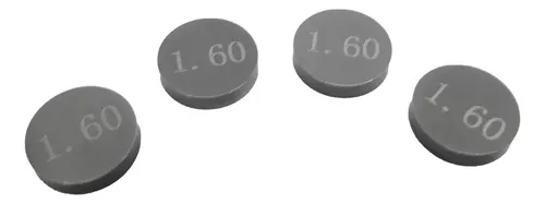Pastillas Reguladoras De Válvula Honda Tornado 7.50 - Kit X4 1.60