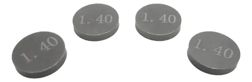 Pastillas Reguladoras De Válvula Honda Tornado 7.50 - Kit X4 1.40