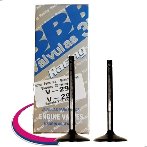 Válvulas Moto 3b Racing Mpi Yamaha Ybr 125 X2 (adm+esc)