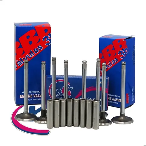 Kit Valvula + Guia Chevrolet Corsa / Aveo / Astra 1.6 8v 7mm