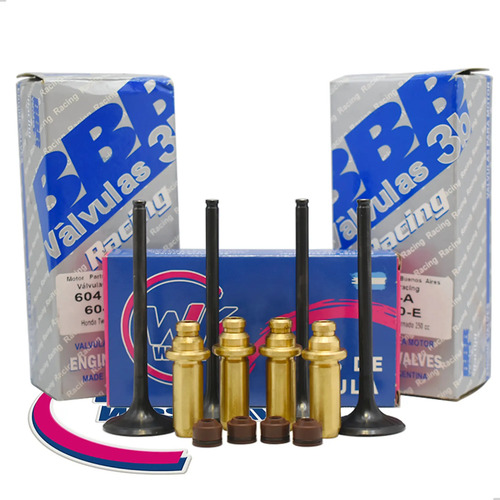 Kit Válvula + Guia 3b Racing Mpi Honda Twister / Tornado 250