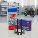Kit Valvula 3b + Guias Fundicion Weskan Yamaha Fz 16