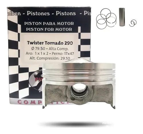 Kit Piston Competicion Rr Honda Tornado 290 C/aro Japon 79.5