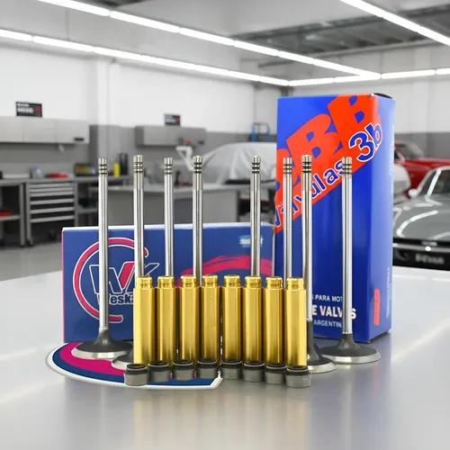 Kit Valvula + Guia Bronce Fiat Siena Palio Fire 1.4 8v + Rt