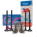 Kit Guia Fundicion + Válvula Bajaj Rouser Ns 135 + Reten