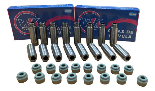 Guia De Válvula Fiat Siena / Palio Torque 1.6 16v + Retenes