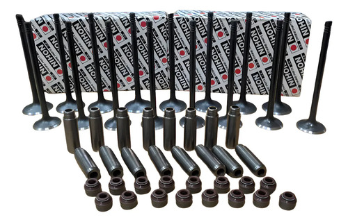 Juego Valvula Japón Chery Tiggo 2.0 16v + Guias + Retenes