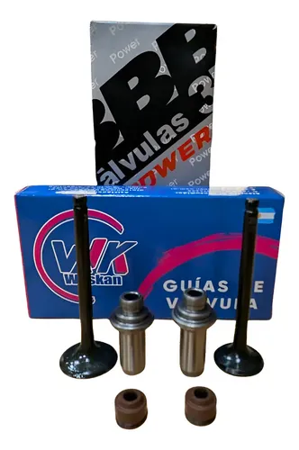 Juego Válvula 3b Power Honda Biz 110 + Guia Fund. + Retenes