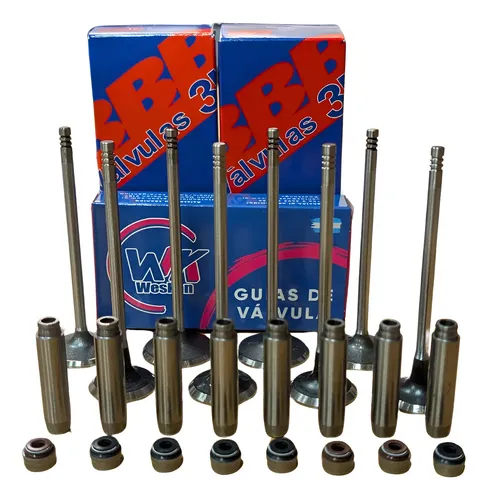 Kit Guia + Valvula Fiat Siena / Palio Nuevo Evo 1.4 8v + Ret