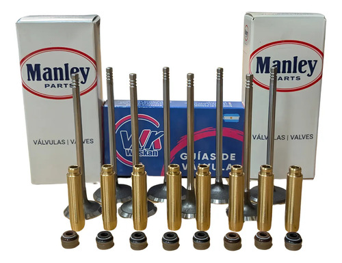 Kit Valvula Fiat Siena / Palio Fire Evo 1.4 8v + Guia + Ret