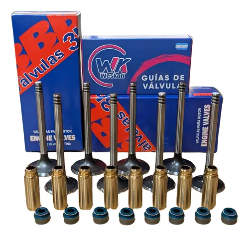 Kit Valvula Volkswagen Vento Passat Golf 1.9 + Guias + Reten
