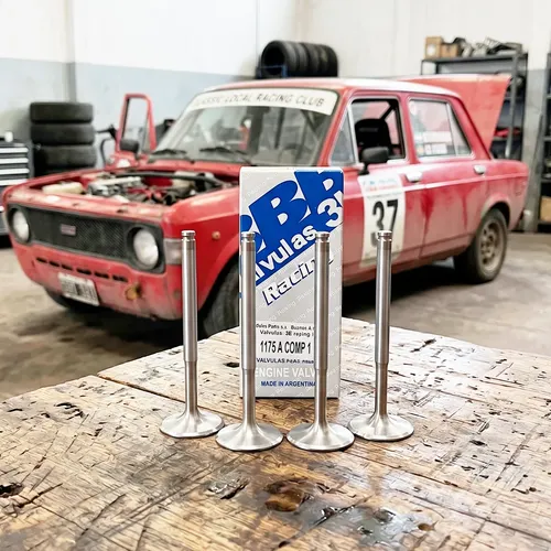 4 Valvulas De Admisión 3b Racing Mpi Fiat 128 1.4 / 1.6 36mm