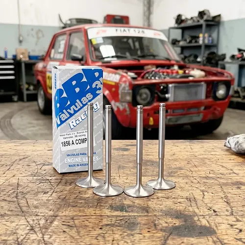 4 Valvulas De Admision 3b Racing Mpi Fiat 128 1.4 / 1.6 39.4