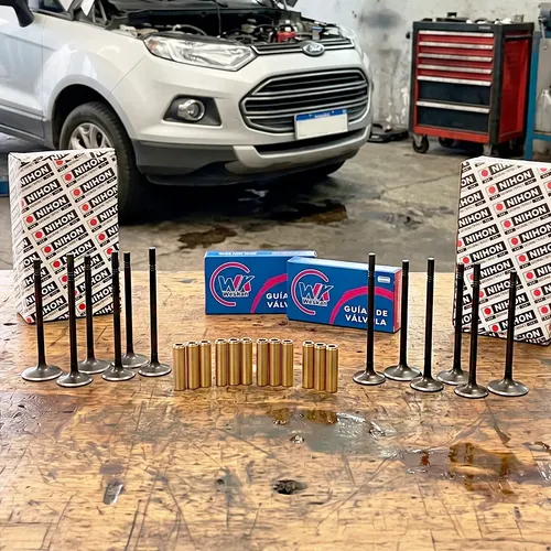 Juego Valvula Japón Ford Ka Ecosport 1.5 12v Dragon + Guias