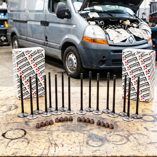 Valvula Japón Renault Trafic Master 2.5 16v Motor G9u +reten