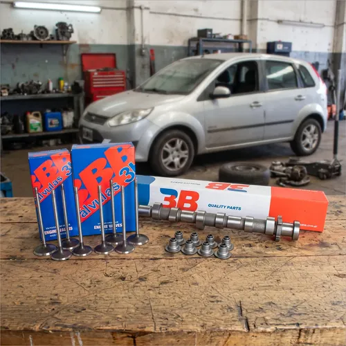Valvula 3b Ford Ka Fiesta Focus 1.6 Zetec Rocam 8v + Arbol