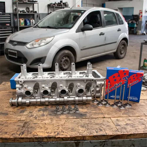 Tapa Cilindro Ford Fiesta Ka Focus 1.6 Rocam + Valvula Arbol