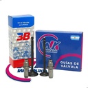 Kit Valvula + Guias Fundición Motomel S2 / Cus 150