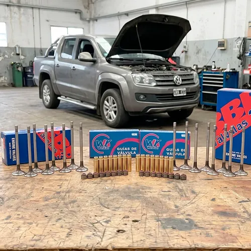 Kit Válvula 3b Volkswagen Amarok 2.0 Tdi + Guia Bronce + Ret