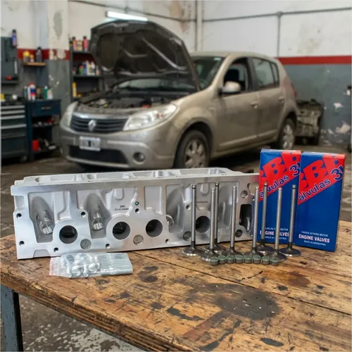 Tapa Cilindro K7m K7j 1.6 8v 3b C/ Válvulas Kit