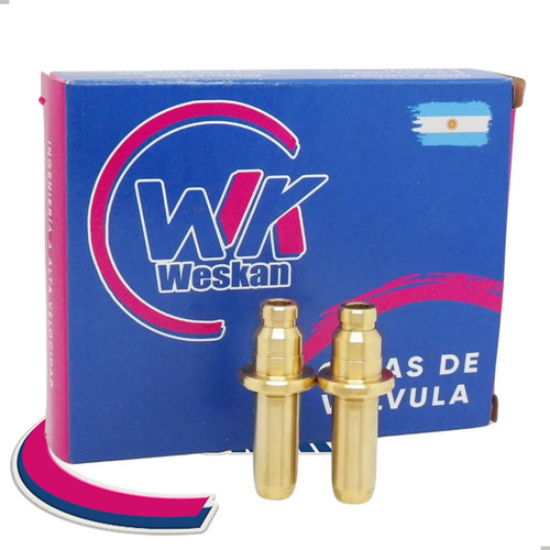 [MLA1105917213] Guia De Válvula Honda Cg 125 / Varilleras - Bronce X Jgo