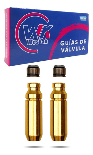 [MLA1148699127] Guias De Válvulas New Wave De Bronce X2 + Reten