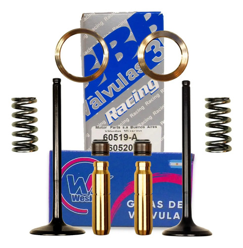 [MLA1149493017] Kit Competición Cg Titan 150 33/28 Guias Resortes