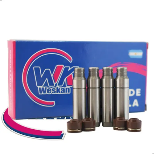 [MLA1429792486] Guia De Válvula Bajaj Rouser Pulsar Ns 200 Fund X4 + Retenes