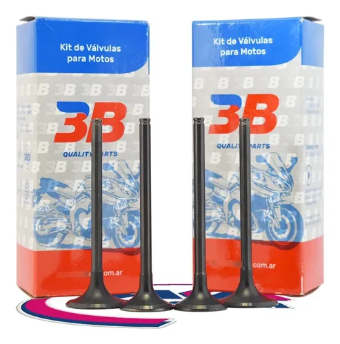 [MLA1391371561] Valvula Moto 3b Honda Twister / Tornado / Cbx 250 X Juego