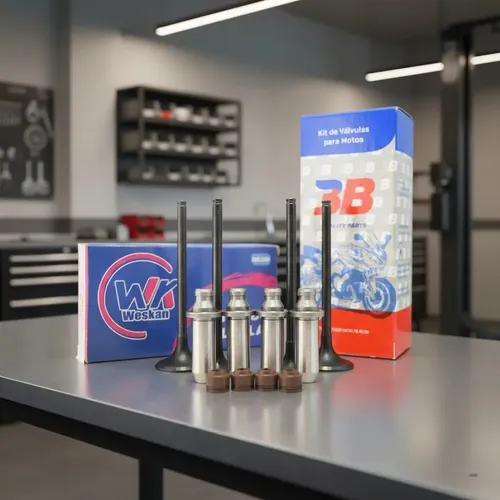 [MLA1391397885] Kit Valvula 3b + Guias Fundicion Honda Twister / Tornado 250
