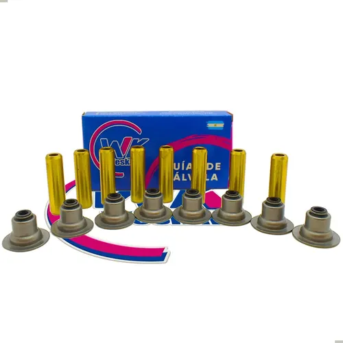 [MLA1412940895] Guias Valvula Bronce Ford Focus Zetec Rocam 1.6 8v + Retenes