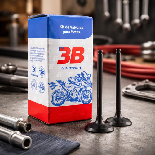 [MLA1870751616] Valvula De Moto 3b Honda Cb 190