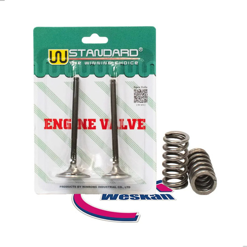 [MLA2048063134] Valvula Wstd Honda Cg Titan 150 / Xr 150 L + Resorte Mpi