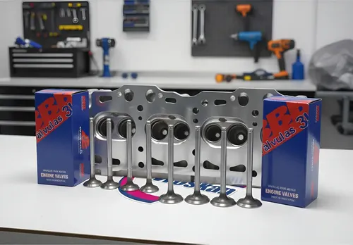 [MLA1541730021] Tapa De Cilindro + Guias + Valvulas Fiat Motor Tipo 1.6
