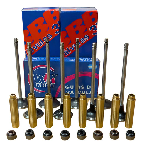 [MLA2506712320] Kit Valvula Fiat Siena / Palio Fire Evo 1.4 8v + Guia + Ret
