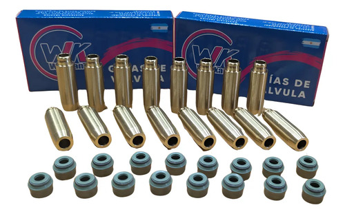 [MLA3207048710] Guia Válvula Fiat Siena Palio Motor Torque 1.6 16v + Retenes