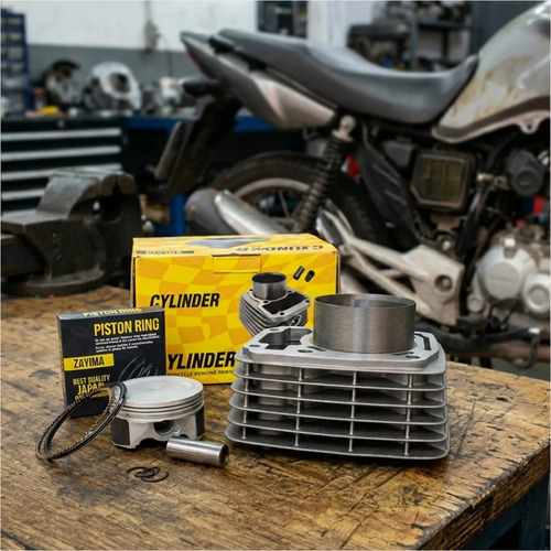 [MLA1780338983] Kit Zayima Cilindro + Pistón Cg Titán Xr 150 Potenciado 190
