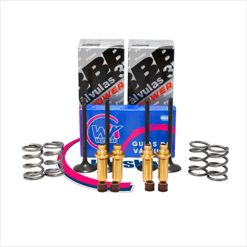 [MLA2023902406] Valvula 3b Power Honda Tornado 250 + Guias Bronce + Resortes