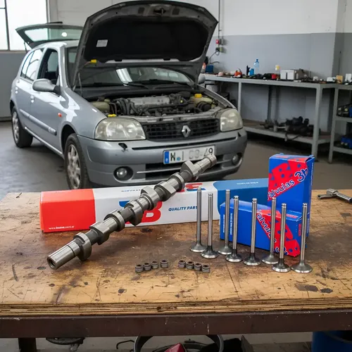 [MLA3424258382] Valvula 3b Renault R19 Clio 1.9 Diesel F8q + Árbol D+ Reten