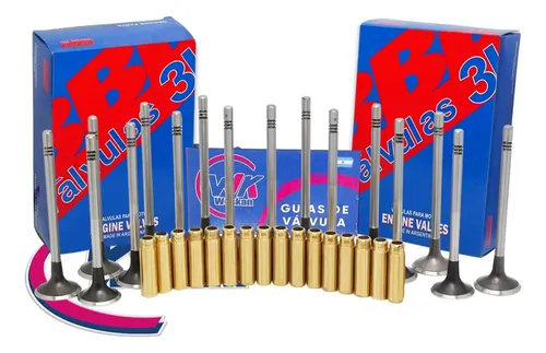 [MLA1579031604] Kit Guias Bronce + Válvula 3b Volkswagen Amarok 2.0 Tdi X16