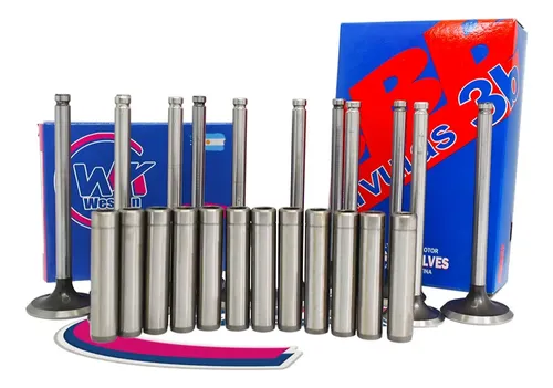 [MLA1675238888] Kit Guias + Valvula Perkins Motor 3-152 / 4-203 / 6-305 X12