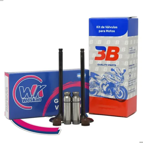 [MLA1411162827] Kit Guia Weskan + Válvula 3b Susuki Dr 250 S / 350 S + Reten