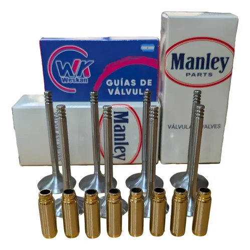 [MLA2576696512] Kit Valvula Volkswagen Vento Passat Golf 1.9 + Guia Bronce