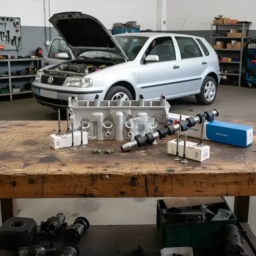 [MLA3392243758] Tapa Cilindro Vw Polo Saveiro 1.9 Diesel +valvula 7mm +arbol Manley